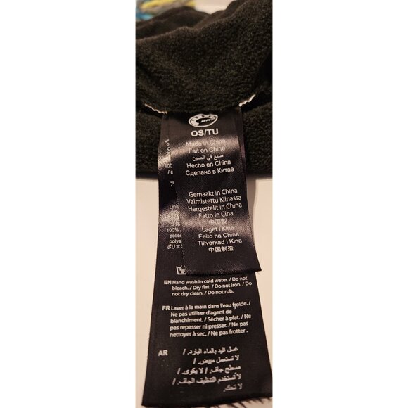 SKI-DOO Racing Winter Hat Toque/Beanie Multi-color With Chin Tassel Ties - Picture 6 of 7